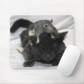 Mäuse- und KatzenMausunterlage Mousepad (Mit Mouse)