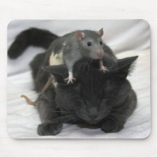 Mäuse- und KatzenMausunterlage Mousepad