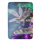 Mäuse und Katzenzucht Kristallgarten Badematte (Vorderseite Vertikal)