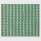 Mäuse und Zuckerstangen Geschenkpapier (Flach)