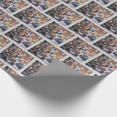 Mäuse-Weihnachtspapier Geschenkpapier (Ecke)