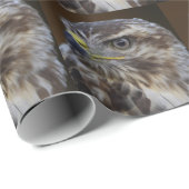 Mäusebussard Geschenkpapier (Rolleneckpunkt)