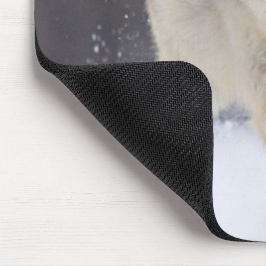 Mäusec$auflage-yellowstone-Wolf Mousepad (Ecke)