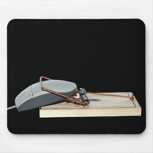 Mausefalle Mousepad (Vorne)