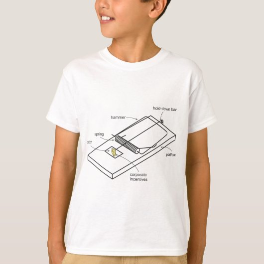 Mäusefalle T-Shirt (Vorderseite)