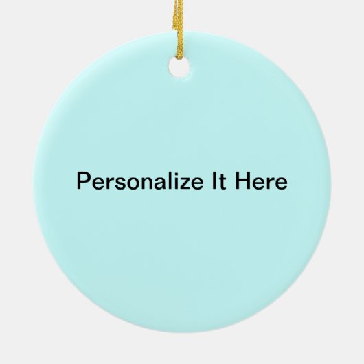 Mäusegefangener Keramik Ornament (Hinten)