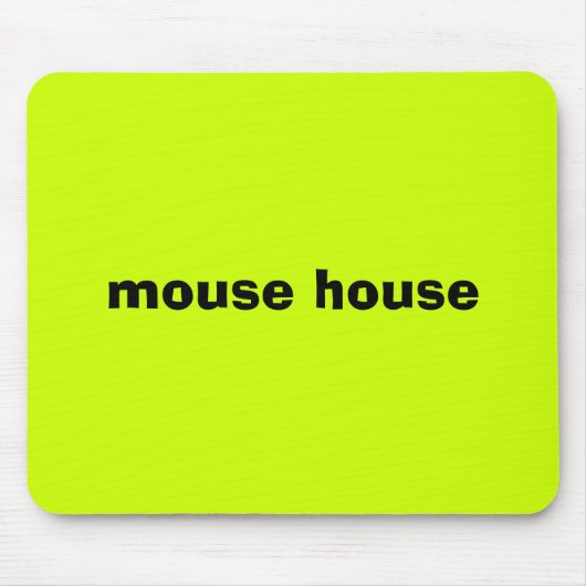 Mäusehaus Mousepad (Vorne)