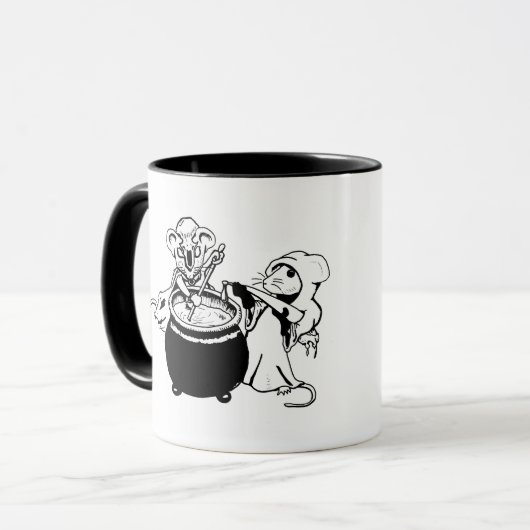 Mäusehexen Tasse (Vorderseite Links)