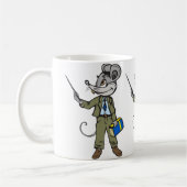 Mäuselehrer Kaffeetasse (Links)