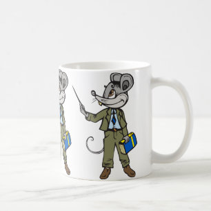 Mäuselehrer Kaffeetasse