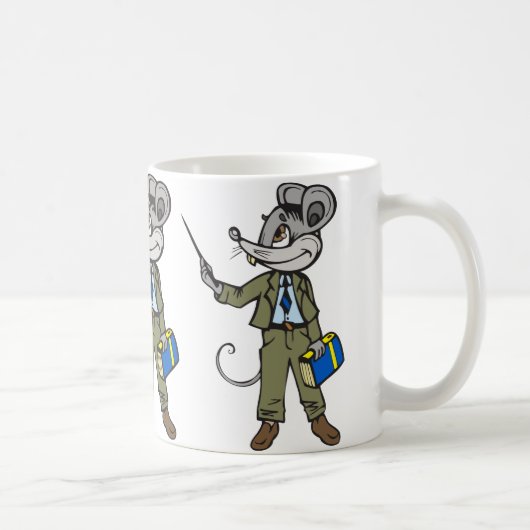 Mäuselehrer Kaffeetasse (Rechts)