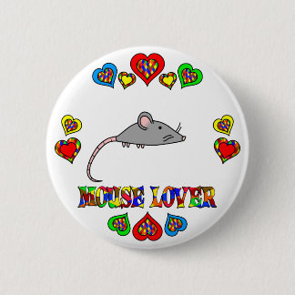 Mäuseliebhaber Button
