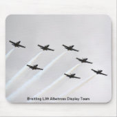 Mäusematte - Breitling L39 Albatros-Anzeigen-Team Mousepad (Vorne)