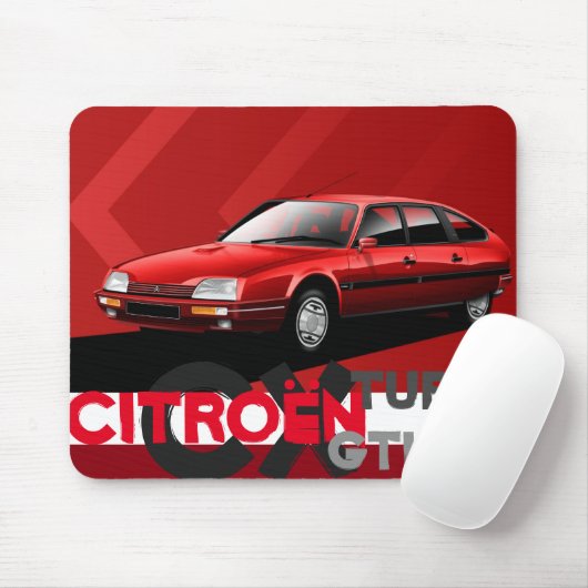 Mäusematte Citroen CX GTI Turbo 2 Mousepad (Mit Mouse)