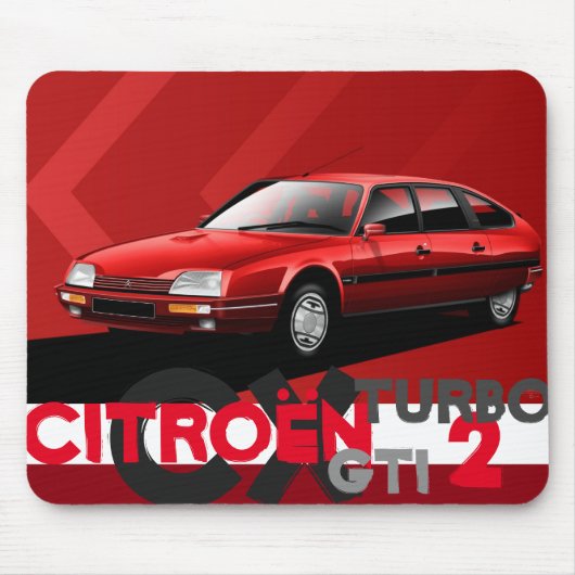 Mäusematte Citroen CX GTI Turbo 2 Mousepad (Vorne)