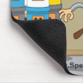 Mäusematte der Unfallverhütungs-18 Mousepad (Ecke)