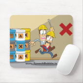 Mäusematte der Unfallverhütungs-18 Mousepad (Mit Mouse)