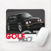 Mäusematte des Golf-GTI Mk2 Mousepad (Mit Mouse)