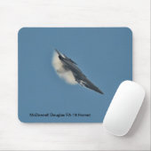 Mäusematte - Hornisse McDonnell Douglass FA-18 Mousepad (Mit Mouse)