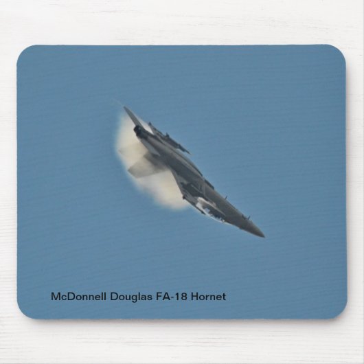 Mäusematte - Hornisse McDonnell Douglass FA-18 Mousepad (Vorne)