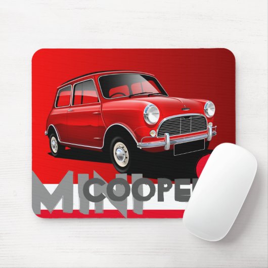 Mäusematte Mini Coopers S Mousepad (Mit Mouse)