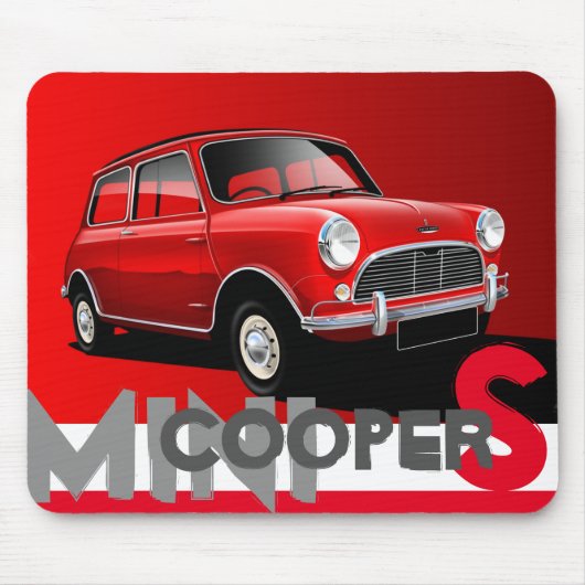 Mäusematte Mini Coopers S Mousepad (Vorne)