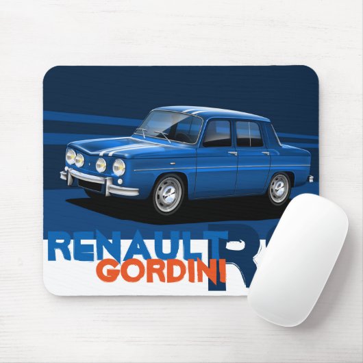 Mäusematte Renaults R8 Gordini Mousepad (Mit Mouse)