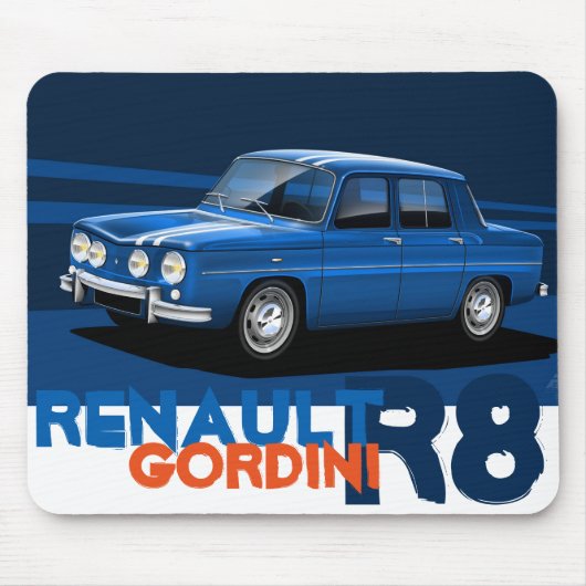 Mäusematte Renaults R8 Gordini Mousepad (Vorne)