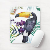 Mausematte - Tropischer Vogel Mousepad (Mit Mouse)