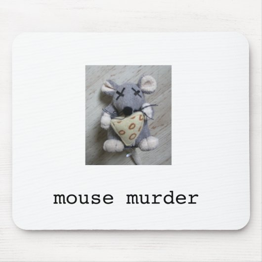 Mäusemord Mousepad (Vorne)