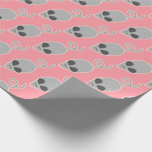 MäusePackpapier Geschenkpapier (Ecke)