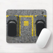 Mäuseparkplatz Mousepad (Mit Mouse)