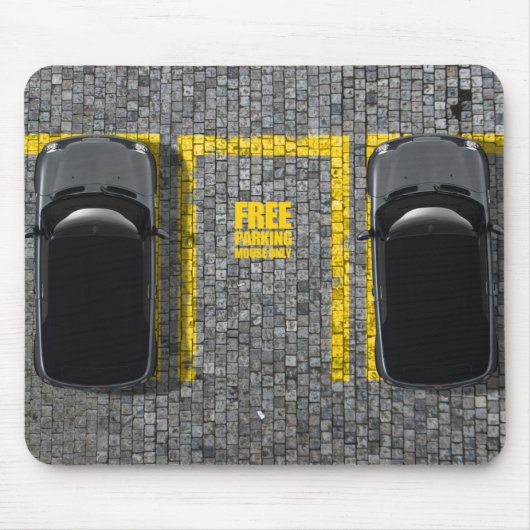 Mäuseparkplatz Mousepad (Vorne)