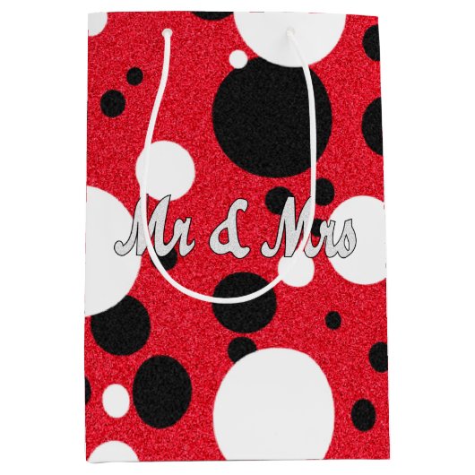 MäuseParty-Herr u. Frau Mittlere Geschenktüte (Vorderseite)