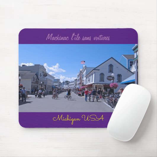 Mauseppich "Autofreie Insel" Mousepad (Mit Mouse)