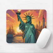 Mauseppich für Freiheitsstatue Mousepad (Mit Mouse)