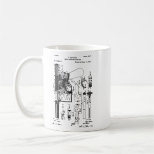 Mauser C96 Broomhandle Patent Blueprints Schematic Kaffeetasse