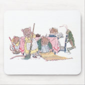 Mäusesäubern, Fegen, etc. Mousepad (Vorne)