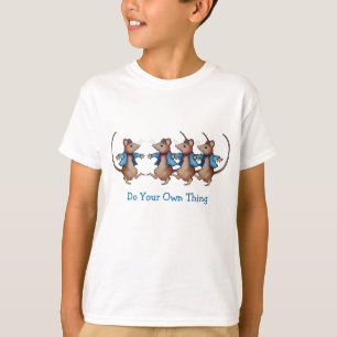 Mäusetanzen: Tun Sie Ihre eigene Sache: Färben S T-Shirt