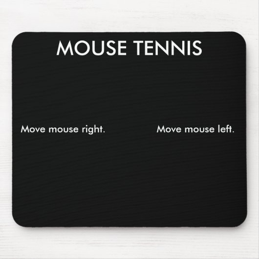 MÄUSEtennis Mousepad (Vorne)