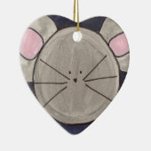 Mäuseverzierung Keramik Ornament (Rechts)