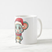 Mäuseweihnachten Kaffeetasse (VorderseiteRechts)