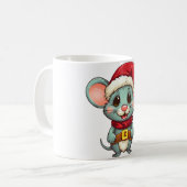 Mäuseweihnachten Kaffeetasse (Vorderseite Links)