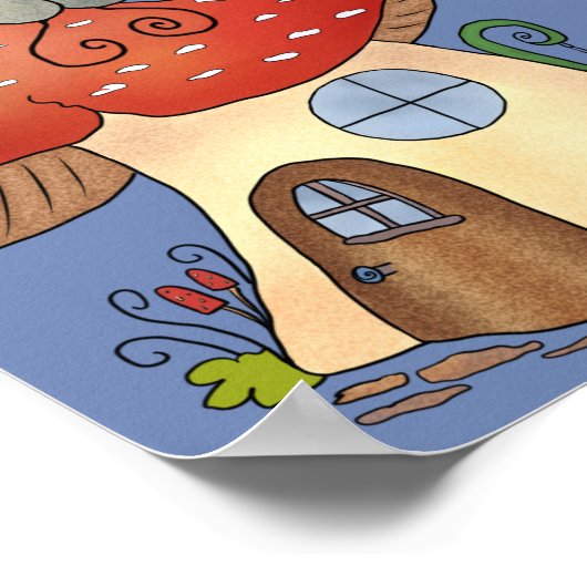 Maushaus Poster (Ecke)