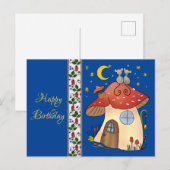 Maushaus Postkarte (Vorne/Hinten)