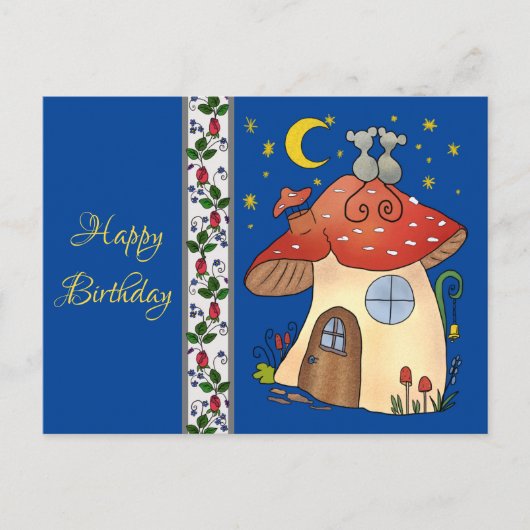 Maushaus Postkarte (Vorderseite)