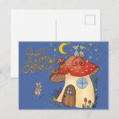 Maushaus Postkarte (Vorne/Hinten)
