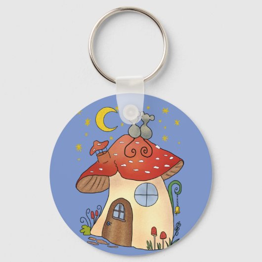 Maushaus Schlüsselanhänger (Vorderseite)