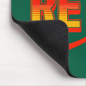 Mauskissen Retro. Mousepad (Ecke)