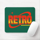 Mauskissen Retro. Mousepad (Mit Mouse)